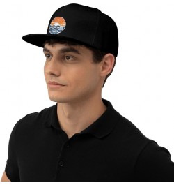 LGBT Pride Rainbow Octopus Funny Flat Bill Hat Adjustable Baseball Cap for Men Women Black7 $10.99 Baseball Caps