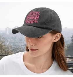 Jesus is My Savioy Rotweilers are My Therapy Trucker Hat Mens Outdoor Hat Pigment Black Golf Hats Men Gifts for Pigment Black...