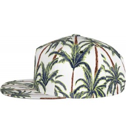 Palm Trees Baseball Cap, Flat Brim Trucker Hat, Buckle Adjustable Palm Trees2 $10.19 Baseball Caps