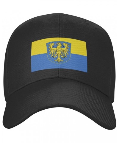 Flag of Silesians Baseball Cap for Men Women Hat Adjustable Truck Driver Baseball Caps Dad Hats Black $13.60 Baseball Caps