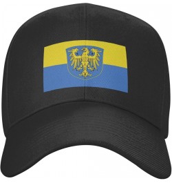 Flag of Silesians Baseball Cap for Men Women Hat Adjustable Truck Driver Baseball Caps Dad Hats Black $13.60 Baseball Caps