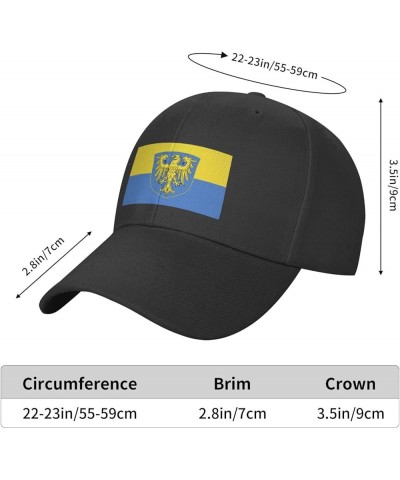 Flag of Silesians Baseball Cap for Men Women Hat Adjustable Truck Driver Baseball Caps Dad Hats Black $13.60 Baseball Caps