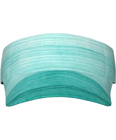 Sport Sun Visor Hat Women Men Adjustable Empty Top Beach Golf Baseball Uv Cap for Women and Men Teal Turquoise $11.65 Visors