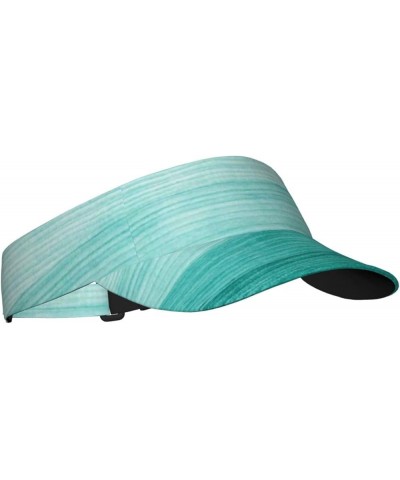 Sport Sun Visor Hat Women Men Adjustable Empty Top Beach Golf Baseball Uv Cap for Women and Men Teal Turquoise $11.65 Visors