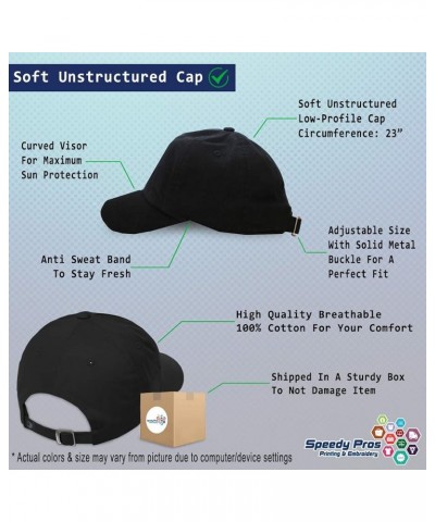 Soft Baseball Cap Flirty & Fabulous Cotton Dad Hats for Men & Women Black $14.27 Baseball Caps