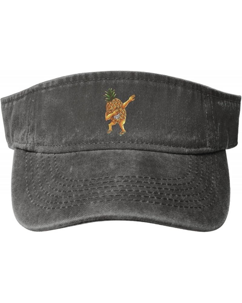 Strong Pineapples Sun Visor Hats for Women Men Sun Hat Vintage Golf Hat Adjustable Baseball Cap Deep Heather $13.62 Visors