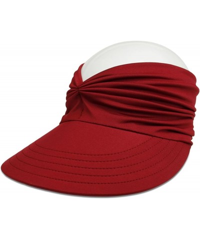 Sun hat Sun hat Empty top hat 1white Burgundy $8.43 Sun Hats