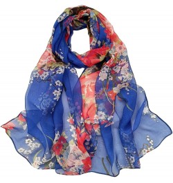 Scarfs for Women Lightweight Fashion Scarves Elegant Floral Pattern Sheer Scarfs Y-182 $5.22 Scarves