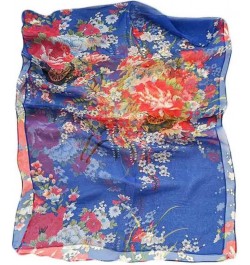 Scarfs for Women Lightweight Fashion Scarves Elegant Floral Pattern Sheer Scarfs Y-182 $5.22 Scarves