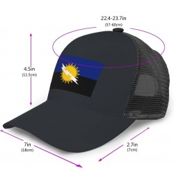 Flag of Zulia State Baseball Cap for Men Women Breathable Mesh Back Baseball Caps Casual Outdoor Hat Adjustable Trucker Hat S...