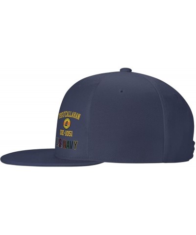 USS O'Callahan De-1051 Unisex Baseball Cap Sandwich Caps Jeans Caps Adjustable Baseball Cap Navy Blue $13.68 Baseball Caps