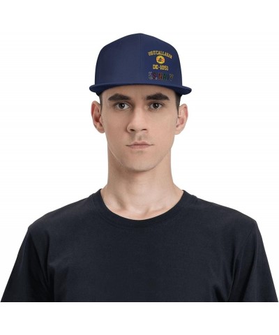 USS O'Callahan De-1051 Unisex Baseball Cap Sandwich Caps Jeans Caps Adjustable Baseball Cap Navy Blue $13.68 Baseball Caps