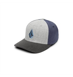 Men's Full Stone Heather Xfit Hat Smokey Blue 1 $12.20 Baseball Caps