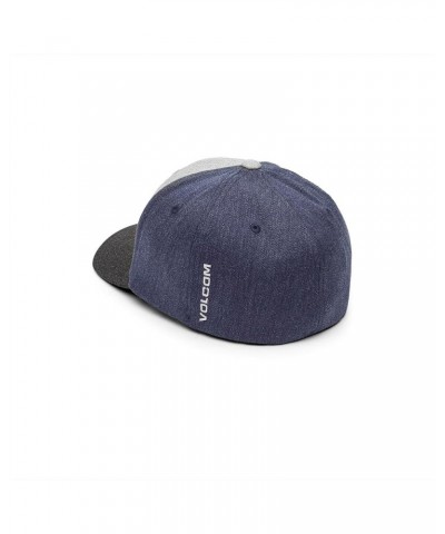 Men's Full Stone Heather Xfit Hat Smokey Blue 1 $12.20 Baseball Caps