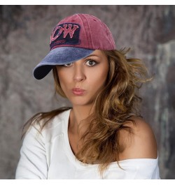 Men Ladies Hat Fashion Baseball Cap Denim Buckle Outdoor Sunscreen Sunshade Hat Hmm Hat Navy $9.53 Sun Hats