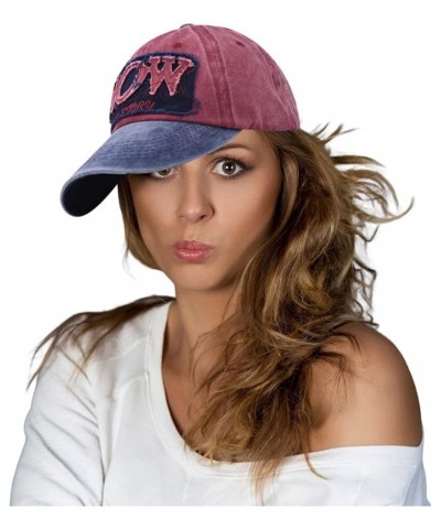 Men Ladies Hat Fashion Baseball Cap Denim Buckle Outdoor Sunscreen Sunshade Hat Hmm Hat Navy $9.53 Sun Hats