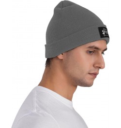 Jesus in Hebrew Mens Winter Beanie Hats Warm Knit Hats Skull Cap Winter Hat for Women Deep Heather $9.76 Skullies & Beanies