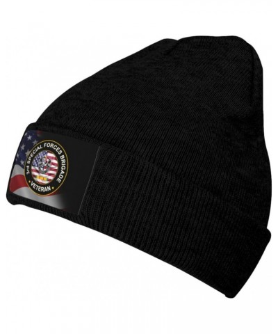 US Army 3rd Special Forces Group Vietnam Service Combat Veteran Unisex Four Seasons Knitted Hat Winter Warm Hats Hats for Men...