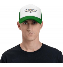 Lakeland Flying Tigers Trucker Hats for Both Men and Women - Mesh Baseball Snapback Hats Green $26.95 Baseball Caps