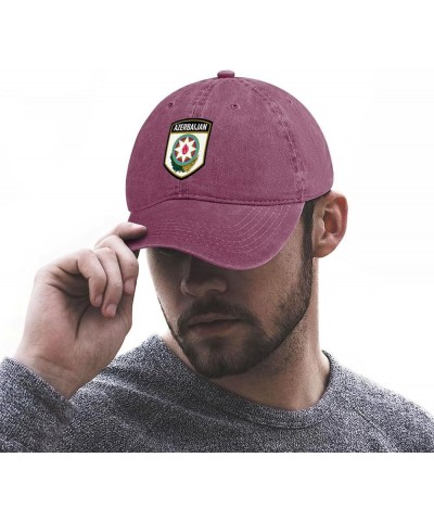 Flag of Glarus Baseball Cap Adjustable Size Golf Dad Hat for Outdoor Activities in All Seasons Wine Red-style-4 $11.93 Baseba...