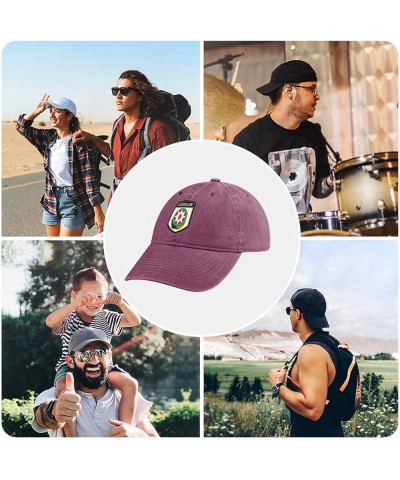 Flag of Glarus Baseball Cap Adjustable Size Golf Dad Hat for Outdoor Activities in All Seasons Wine Red-style-4 $11.93 Baseba...