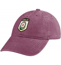 Flag of Glarus Baseball Cap Adjustable Size Golf Dad Hat for Outdoor Activities in All Seasons Wine Red-style-4 $11.93 Baseba...