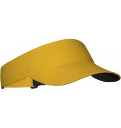 Solid Color Gold Sun Hat.* Hollow Top Baseball Cap, Women's Men's Outdoor Golf Tennis Bike Jogging, Adjustable Size. $12.49 V...