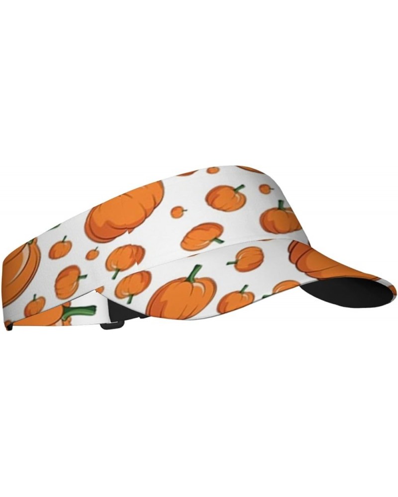 2024 Sun Sports Visor Men Women,Adjustable Empty Top Hat Orange Green_11 $19.25 Visors