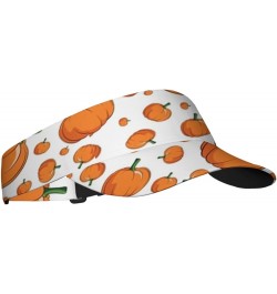 2024 Sun Sports Visor Men Women,Adjustable Empty Top Hat Orange Green_11 $19.25 Visors