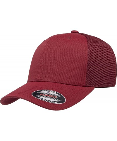 Men's Trucker Mesh Cap Maroon $8.68 Baseball Caps