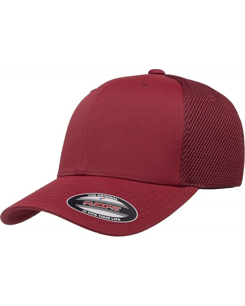 Men's Trucker Mesh Cap Maroon $8.68 Baseball Caps