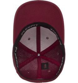 Men's Trucker Mesh Cap Maroon $8.68 Baseball Caps