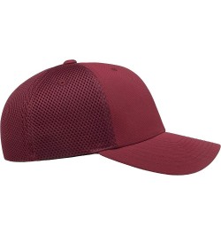 Men's Trucker Mesh Cap Maroon $8.68 Baseball Caps