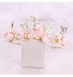 hair jewelry crown tiaras for women Handmade Bridal Tiara HairBand Women Flower Tiara Crown Wedding Hair Jewelry Accessories ...