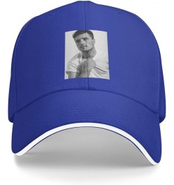 Josh Hutcherson Unisex Baseball Cap Adults Printed Caps Hats Adjustable Straight Brim Hat Unisex Hats,One Size Blue $11.18 Ba...