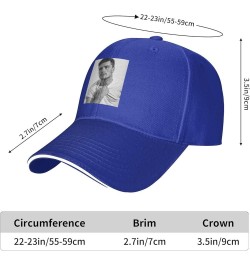 Josh Hutcherson Unisex Baseball Cap Adults Printed Caps Hats Adjustable Straight Brim Hat Unisex Hats,One Size Blue $11.18 Ba...