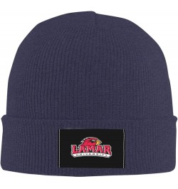 Lamar University Classic Warm Winter Knit Cap Fleece Lined Beanie Hat Navy Blue $12.59 Skullies & Beanies