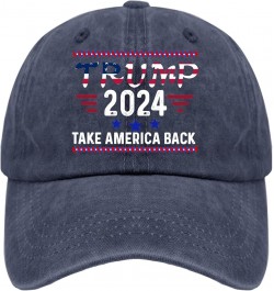 Workout Hats for Men Trump Sports Cap for Mens Running Cap Breathable Trumps 2024 Visor Hat Navy Blue $9.06 Visors