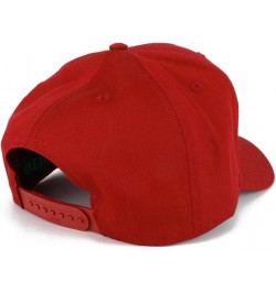 Pink USA Flag Structured High Profile Baseball Cap Red $11.04 Baseball Caps