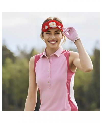 Merry Christmas. Adult Sunscreen Visor Cap Adjustable Golf Cap Summer Uv Protection Beach Cap Unisex $11.55 Sun Hats