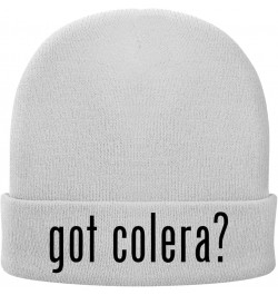 got Colera? - Soft Adult Beanie Cap White $13.94 Skullies & Beanies