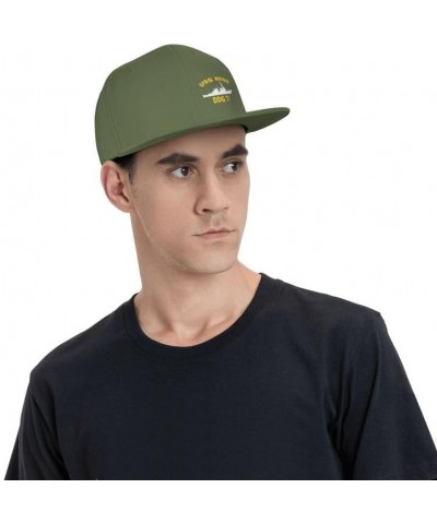 USS Ross DDG 71 Flag Baseball Caps Denim Hats Cowboy Knit hat Fisherman's hat Moss Green $14.96 Baseball Caps