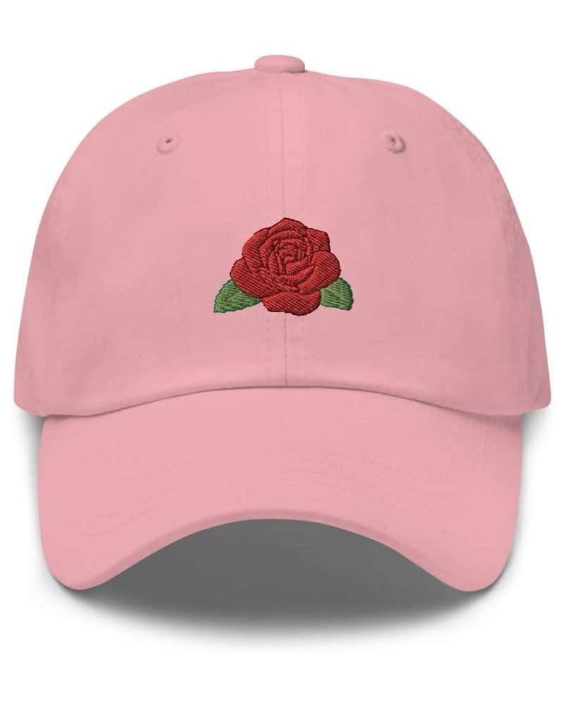 Rose hat, Embroidered Unisex Baseball hat, June Birth Flower hat, June Birth Flower Gift. Pink $21.54 Baseball Caps