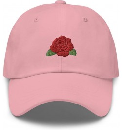 Rose hat, Embroidered Unisex Baseball hat, June Birth Flower hat, June Birth Flower Gift. Pink $21.54 Baseball Caps