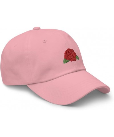 Rose hat, Embroidered Unisex Baseball hat, June Birth Flower hat, June Birth Flower Gift. Pink $21.54 Baseball Caps