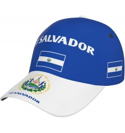 el Salvador hat 3D Print Classic Baseball Cap Snapback Flat Bill Hip Hop Hats Fashion El Salvador 1 $14.79 Baseball Caps