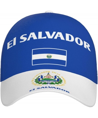 el Salvador hat 3D Print Classic Baseball Cap Snapback Flat Bill Hip Hop Hats Fashion El Salvador 1 $14.79 Baseball Caps