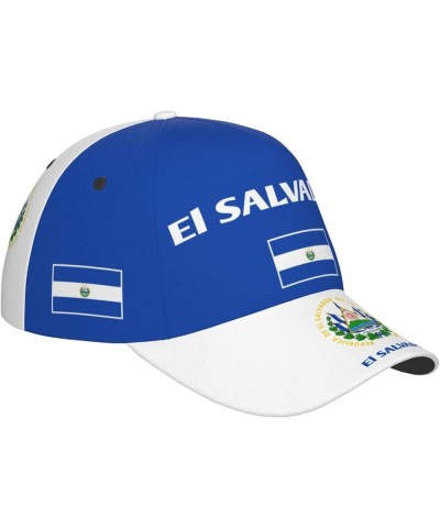 el Salvador hat 3D Print Classic Baseball Cap Snapback Flat Bill Hip Hop Hats Fashion El Salvador 1 $14.79 Baseball Caps