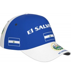 el Salvador hat 3D Print Classic Baseball Cap Snapback Flat Bill Hip Hop Hats Fashion El Salvador 1 $14.79 Baseball Caps