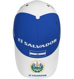 el Salvador hat 3D Print Classic Baseball Cap Snapback Flat Bill Hip Hop Hats Fashion El Salvador 1 $14.79 Baseball Caps